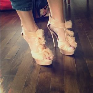 Light pink heels